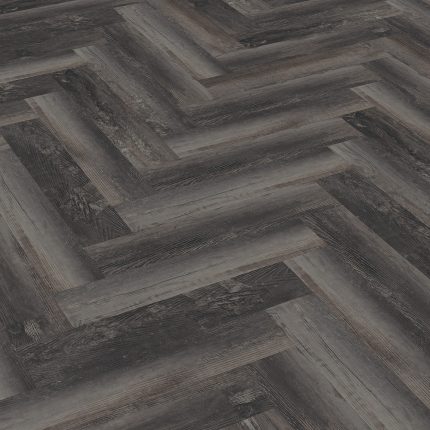 LVT One Flor EUROPE OFD-055-269 - Smoked Pine Black Herringbone