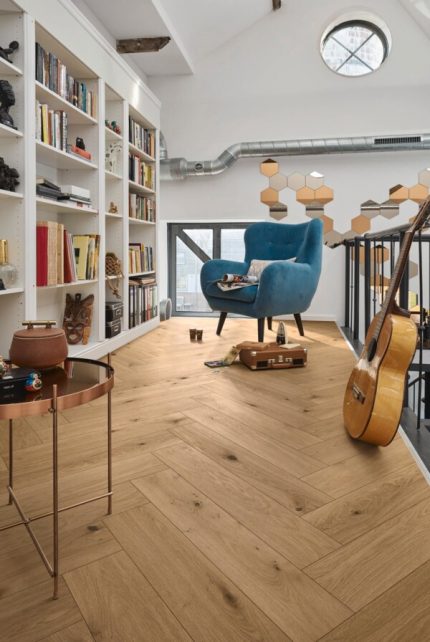 Parchet triplu-stratificat Authentic greige oak 9006