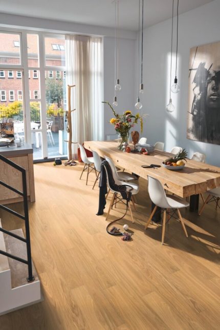 Parchet triplu-stratificat Oak harmonious 9000