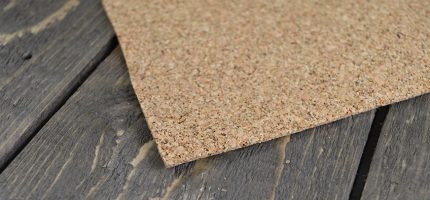 Substrat din Pluta aglomerata 2mm