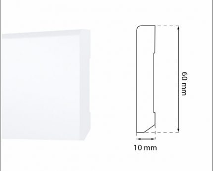 Plinta Duro Py S611 2200*61*10