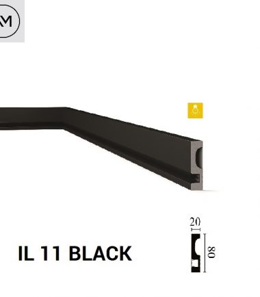 Plintă NM, IL11 Black