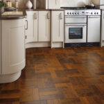 LVT, vinil design flooring, spanish parquet cherry